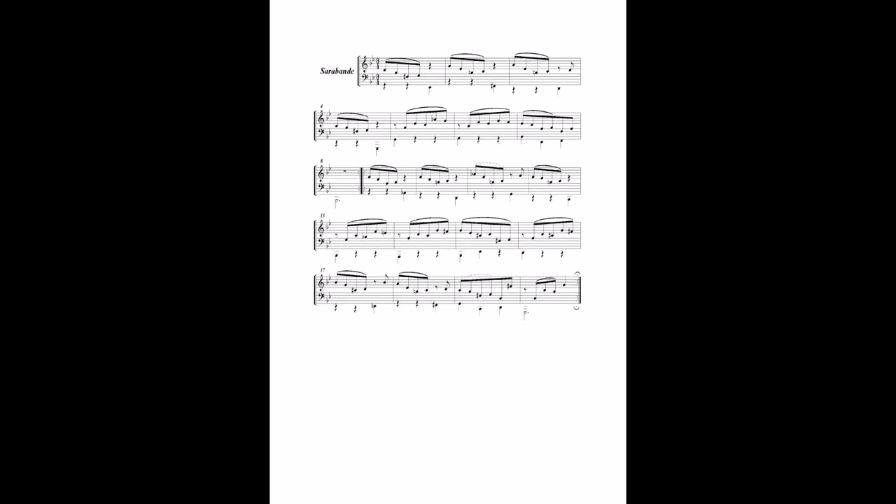 Johann Sebastian Bach,  Suite in Sol minore BWV 995 - Paolo Cherici