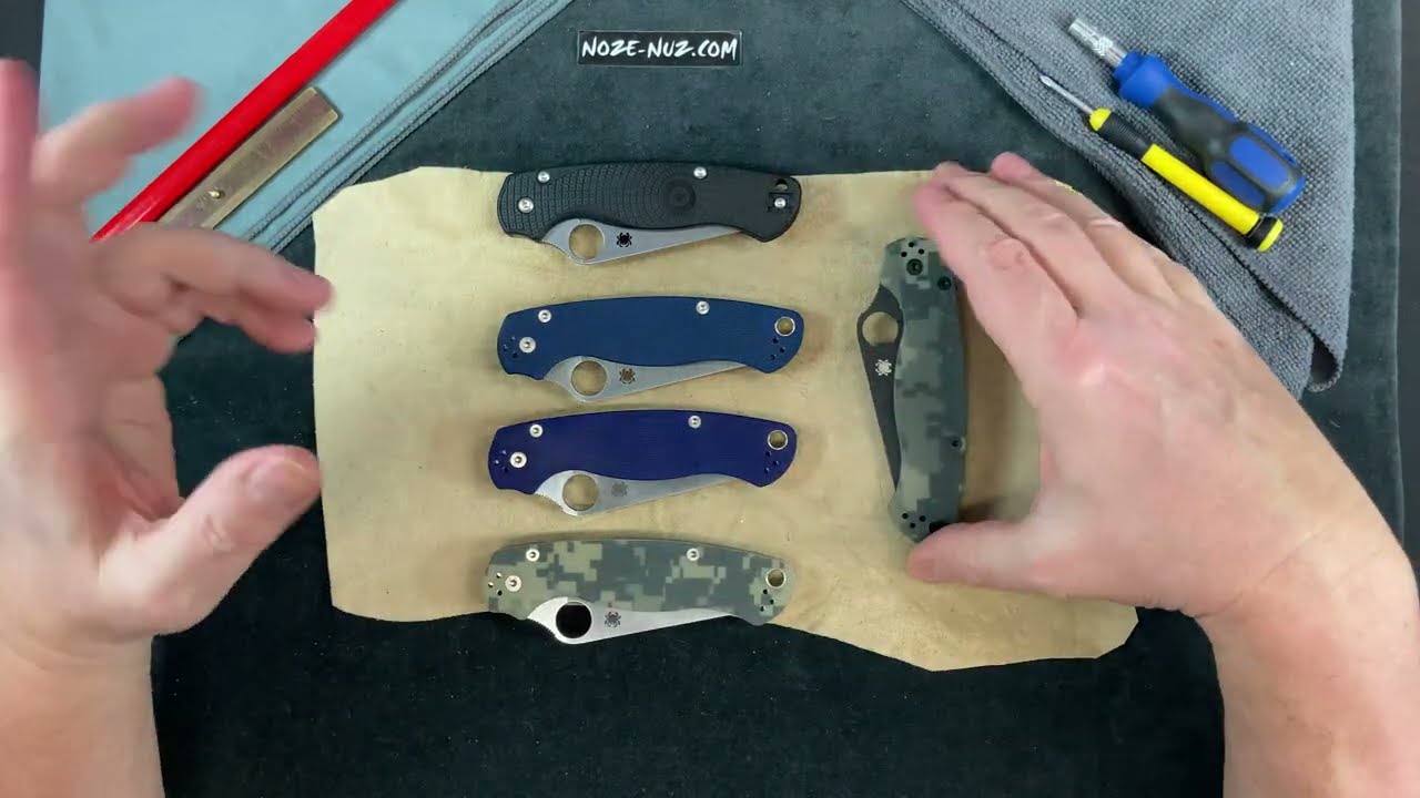 SC81PBK2 Spyderco Para Military 2 Compres Lock