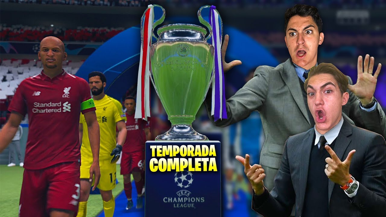 ¡FINAL CHAMPIONS! Temporada completa MODO CARRERA