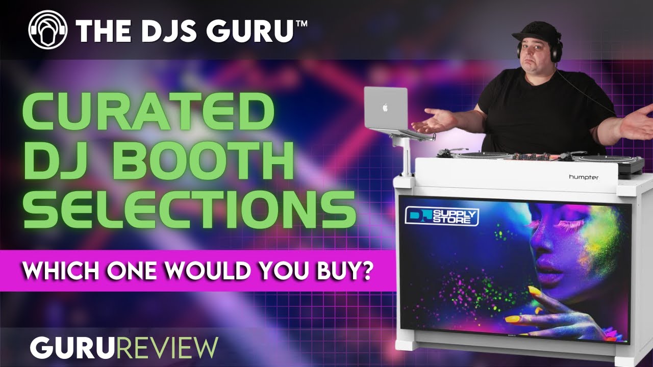 Top 8 Portable DJ Booths Reviewed For Event Pros At DJ Supply Store