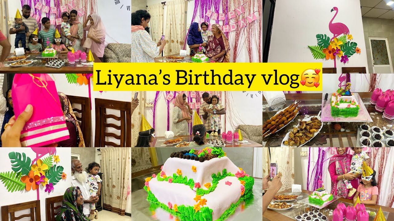 Infy’s Diary ~51st page #birthdayparty #birthdayvlog  #neice #liyana