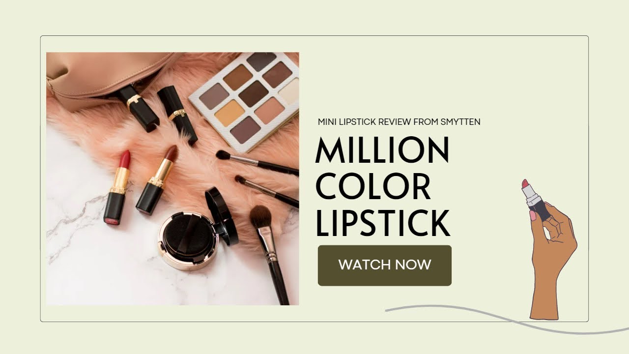 Testing Mini Lipsticks from Symtten🥰 (Million Color Lipstick) #smytten #minilipstick #review