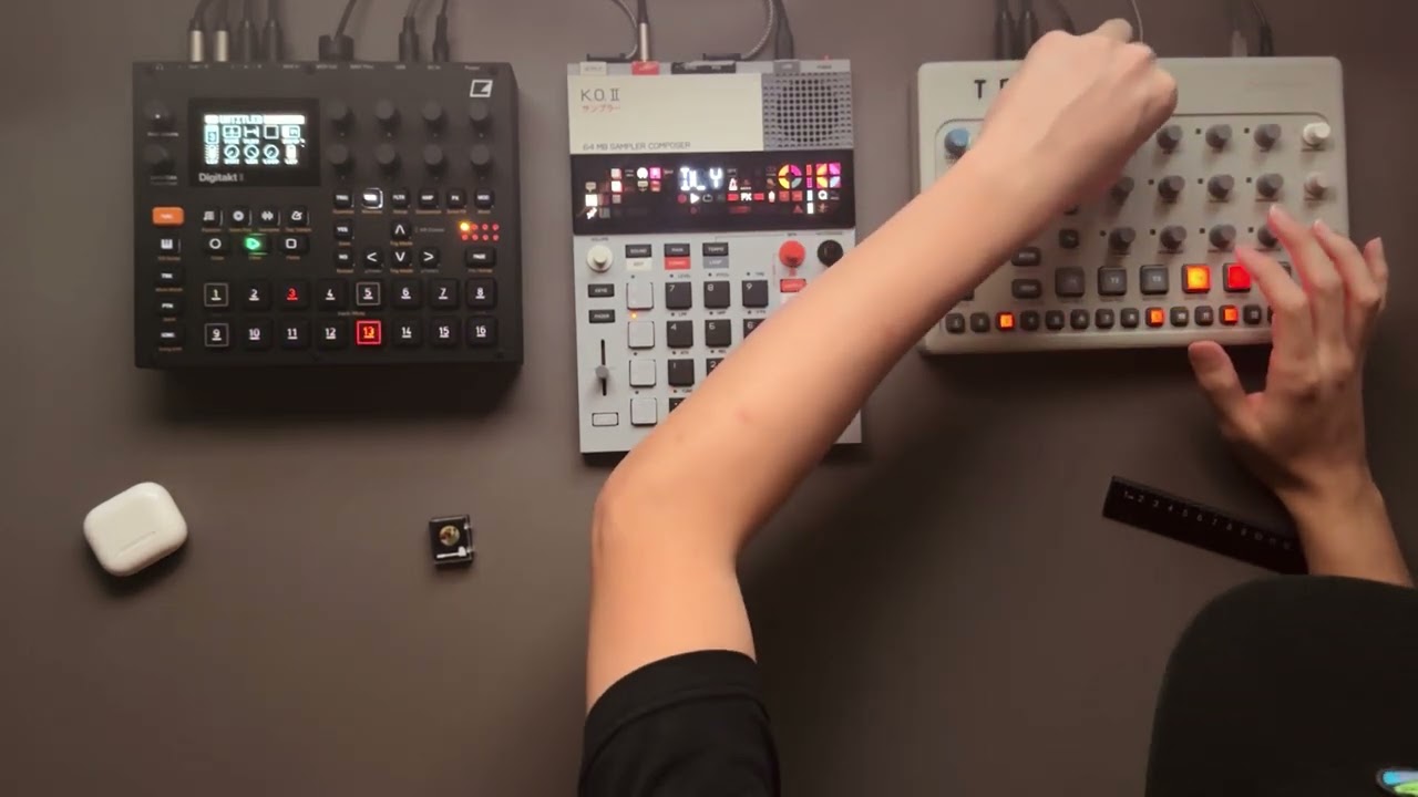Groove Boxes Machine Live Drum & Bass | Digitakt II | K.O.II | Model:Cycles
