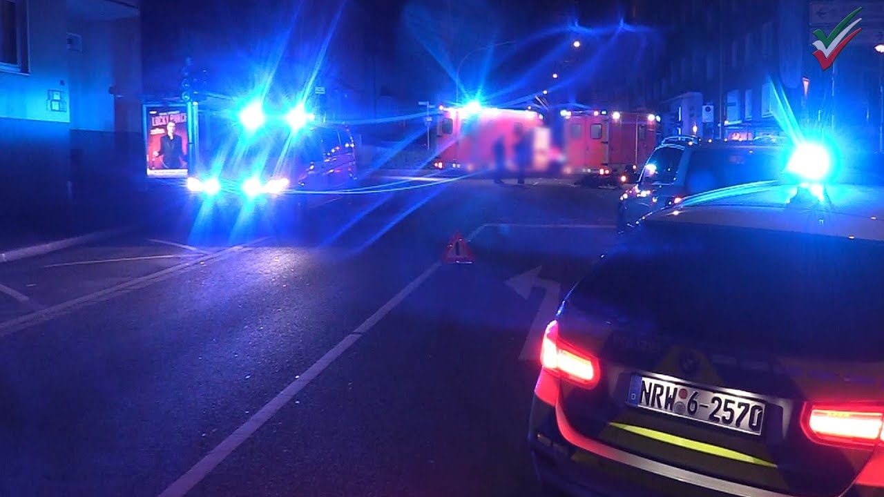 Schwerer Motorradunfall mit zwei Verletzten um Mitternacht in Wehringhausen