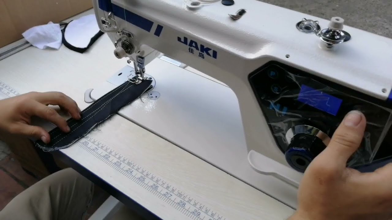 14. Funciones generales JAKI H1 Maquina plana industrial mecatr&oacute;nica.
