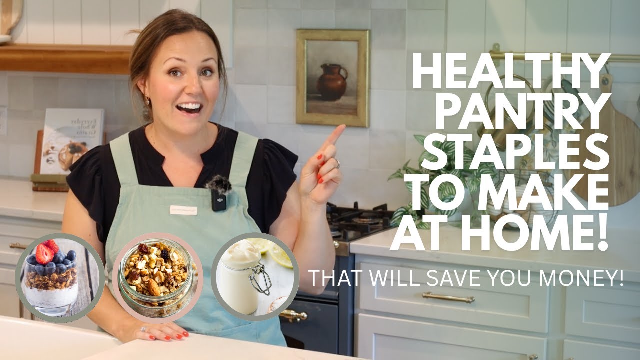 Essential Pantry Staples You SHOULD Be Making