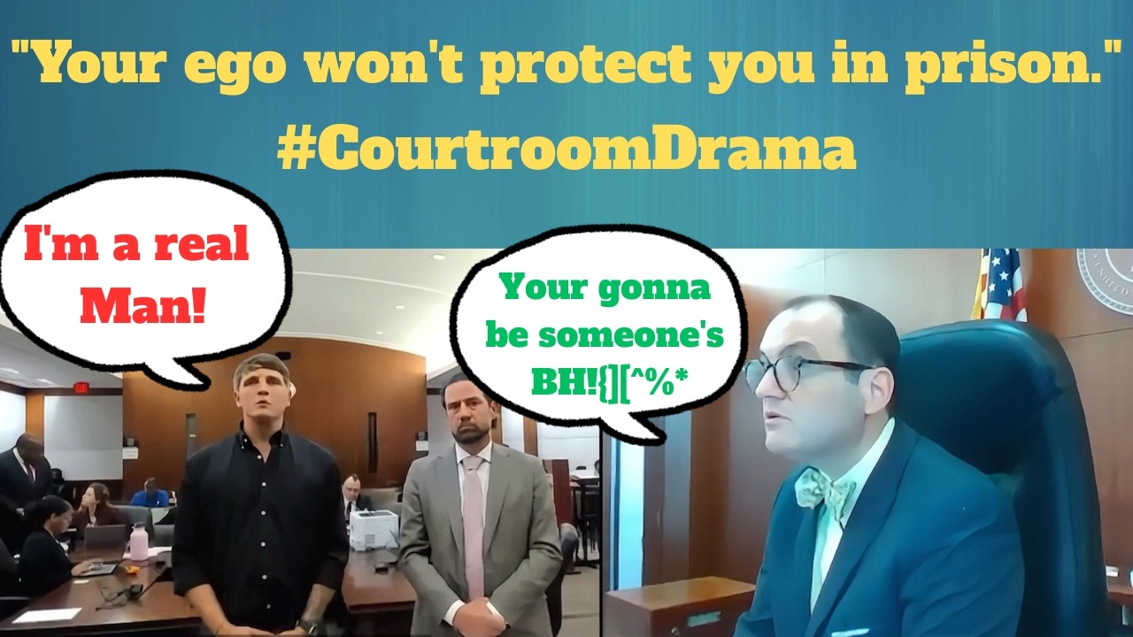 YOU'LL BE SOMEONE'S... Judge's Brutal Prison Warning #courtroomdrama #judgefleischer