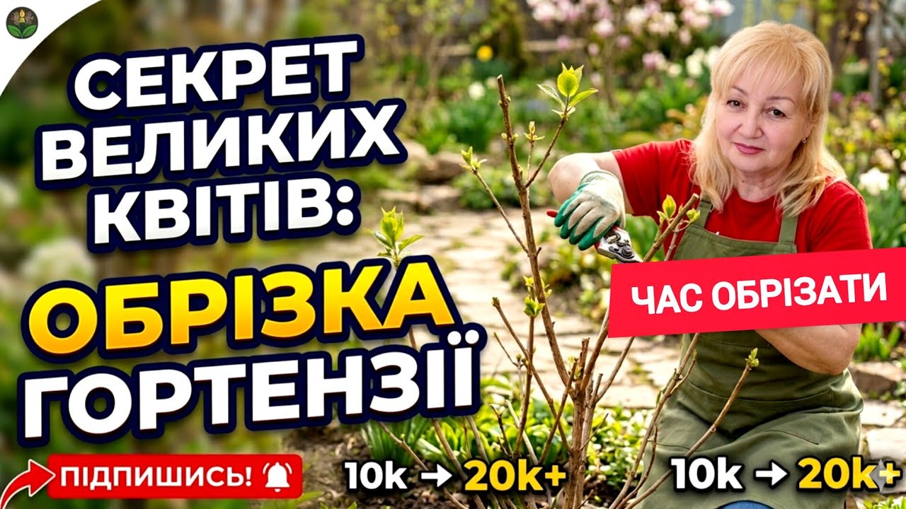 Як правильно обрізати волотисту гортензію навесні: секрет великих квітів
