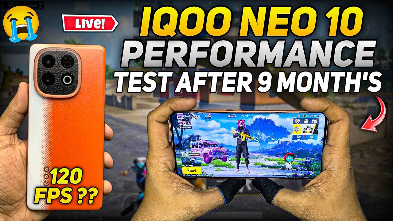iQOO Neo 10 4.2 Update 120 Fps Performance Test🔥#bgmi #iqooneo10 #iqooneo10bgmitest #pubg
