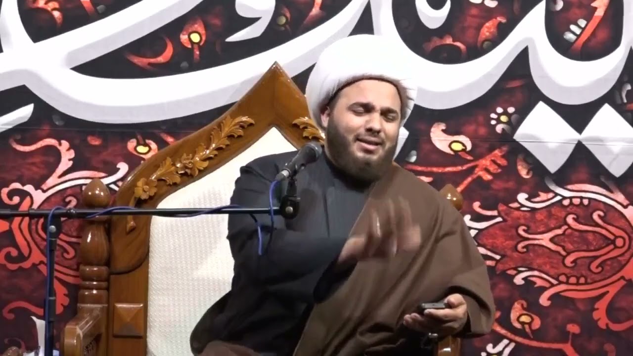 نعي الشيخ علي الزهيري يا ام البنين