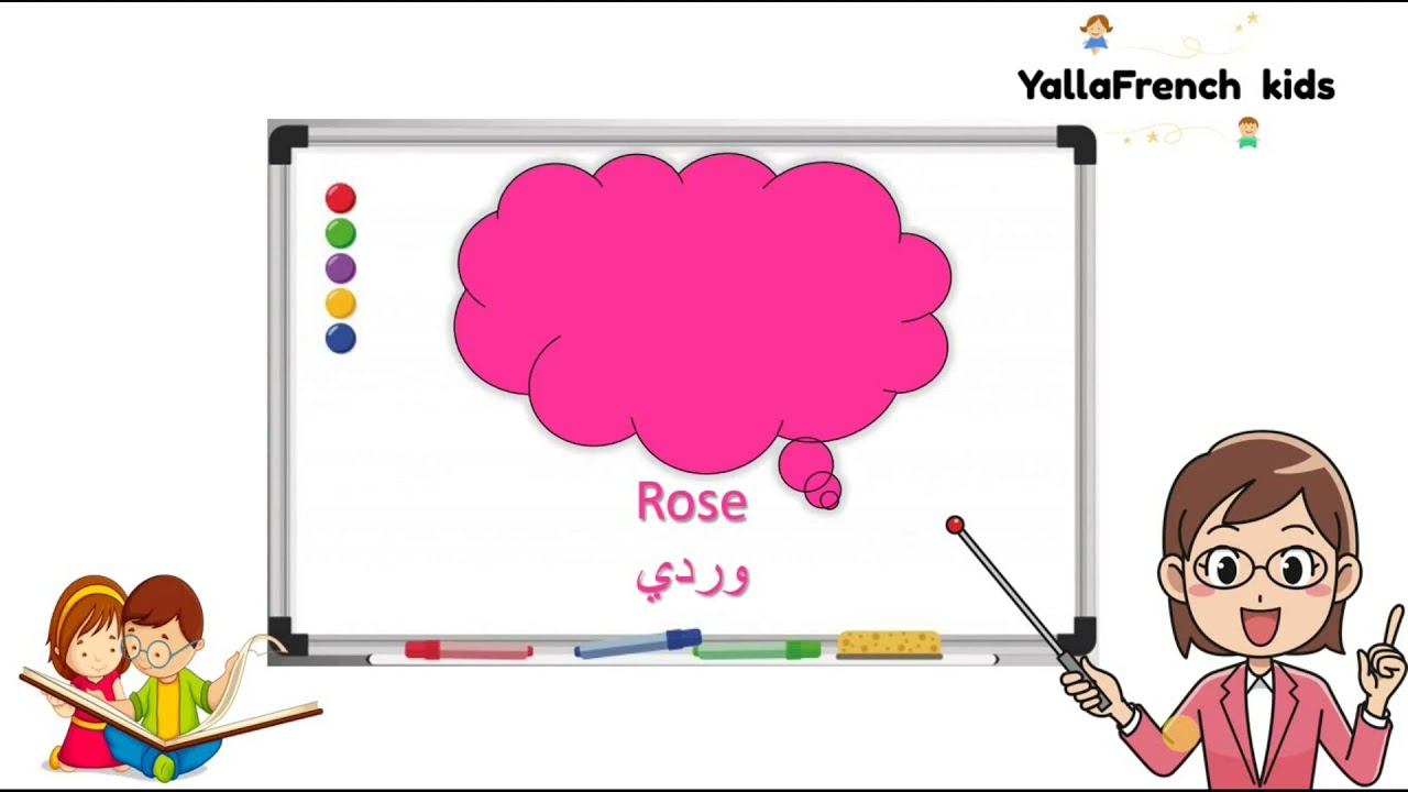les couleurs .......الالوان باللغة الفرنسية