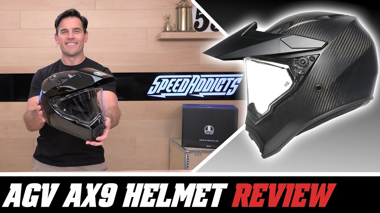 AGV AX9 Helmet Review at SpeedAddicts.com