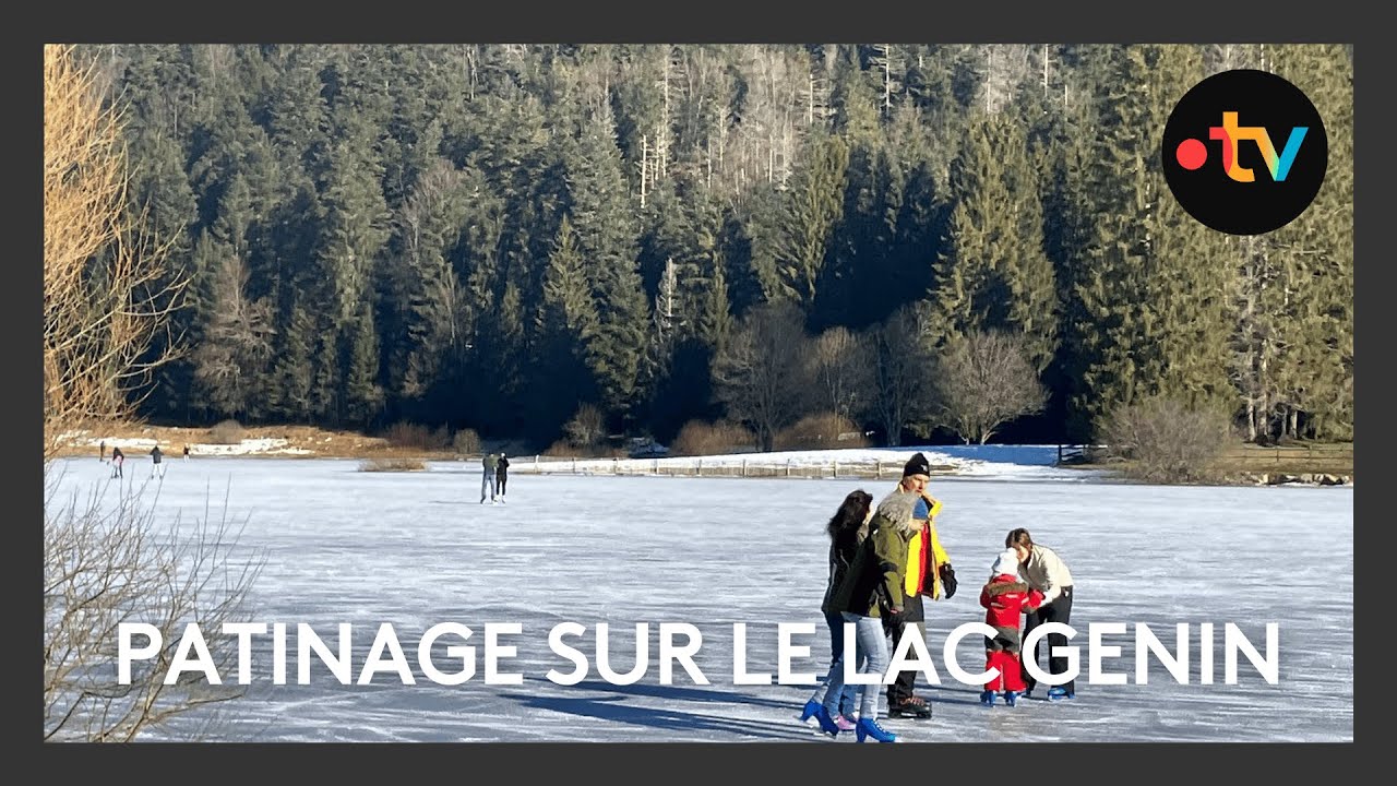 Patinage sur le lac Genin, un petit air de Canada
