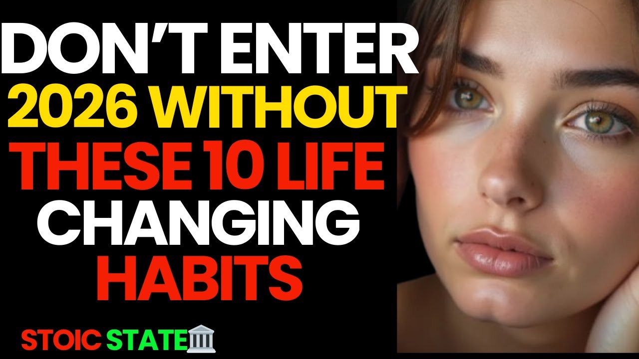 DON'T ENTER 2026 WITHOUT THESE 10 LIFE-CHANGING HABITS |STOIC STATE