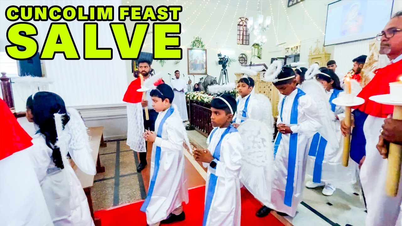Reuel at Our Lady of Health Church Feast | Salve Explained | Cuncolim Goa