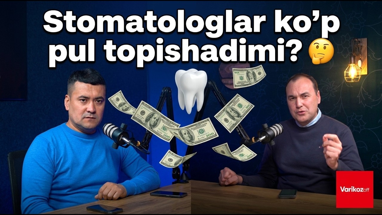 Stomatologlar ko‘p pul topishadimi?🧐