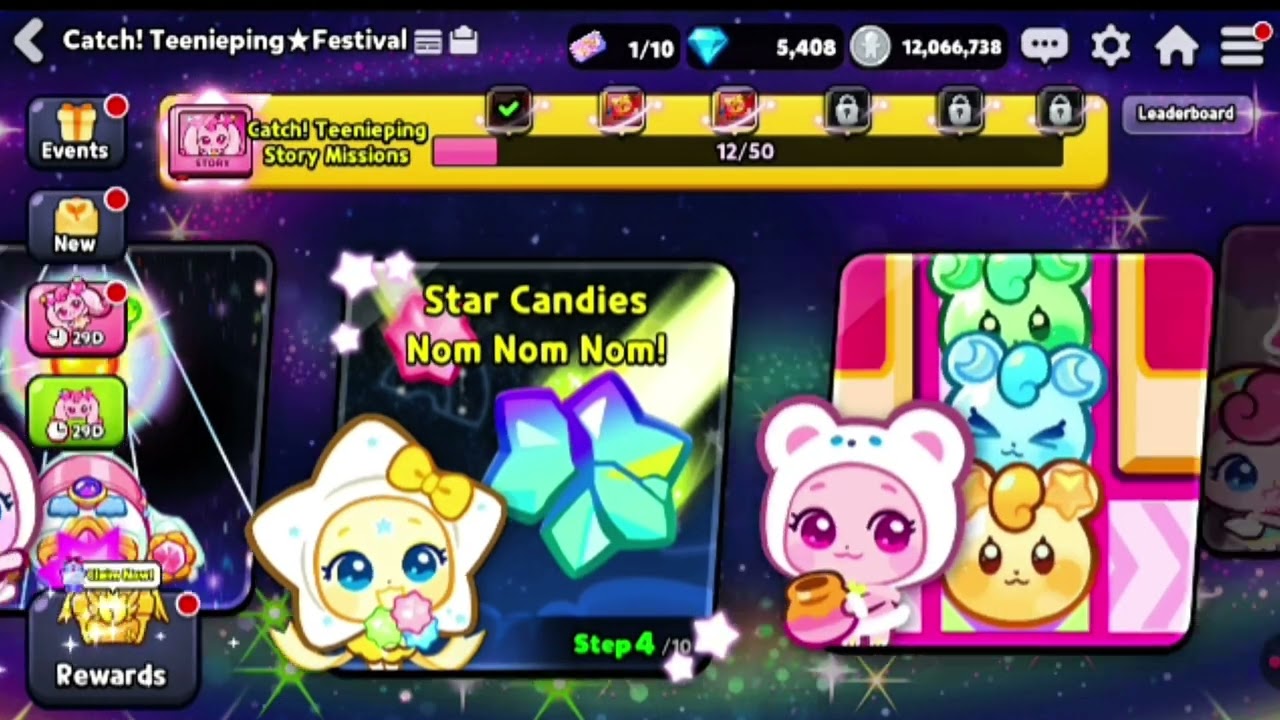 This is the First gameplay of CookieRun:OvenBreak Collab with Teeneipings