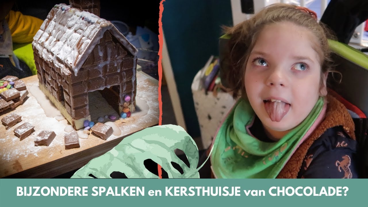 BIJZONDERE SPALKEN en KERSTHUISJE van CHOCOLADE???||#VLOG215||