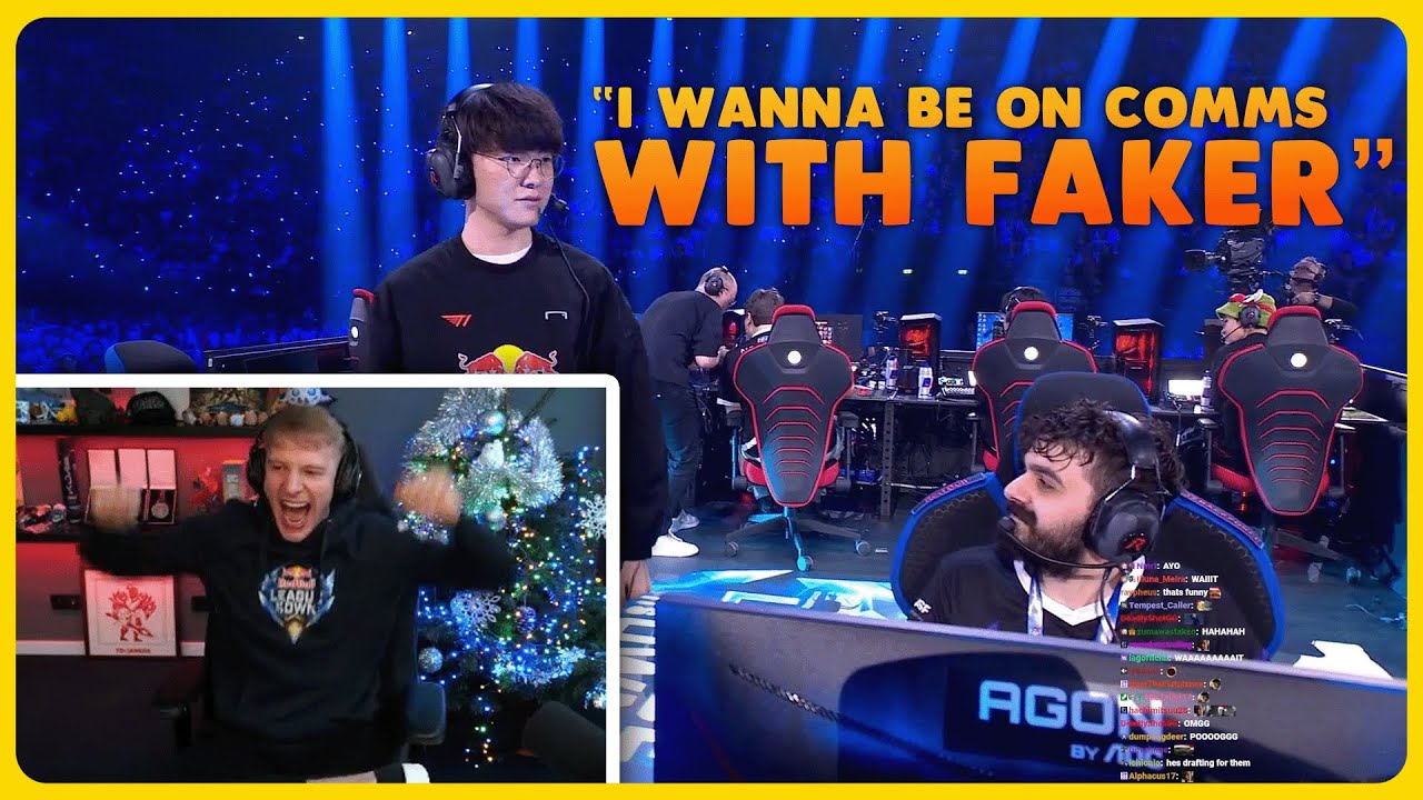 Jankos reaction to Faker drafting for NNO