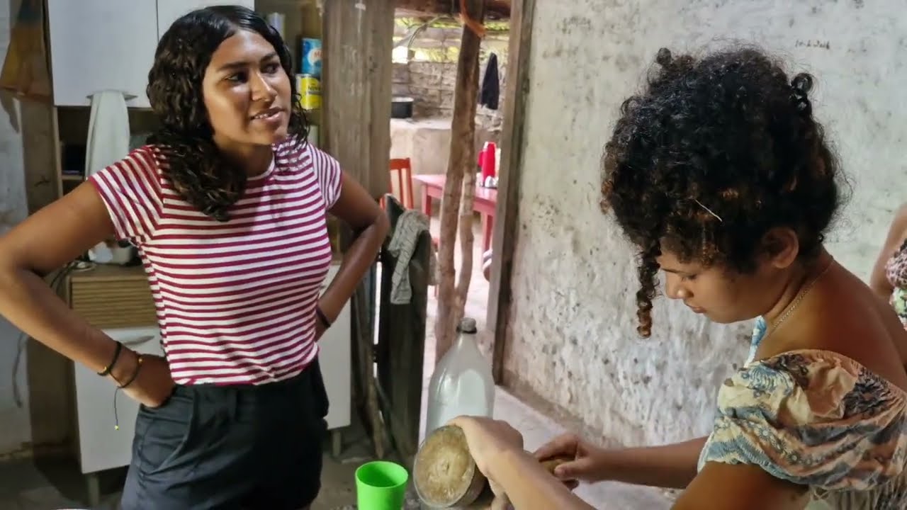 UM DELICIOSO ALMOÇO DE GALINHA CAIPIRA COM A FAMÍLIA JATOBA 