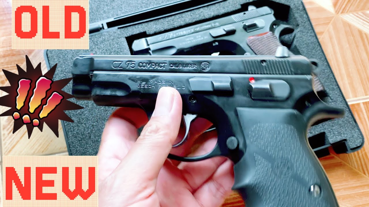 เปรียบเทียบ cz 75 compact รุ่นเก่า-รุ่นใหม่