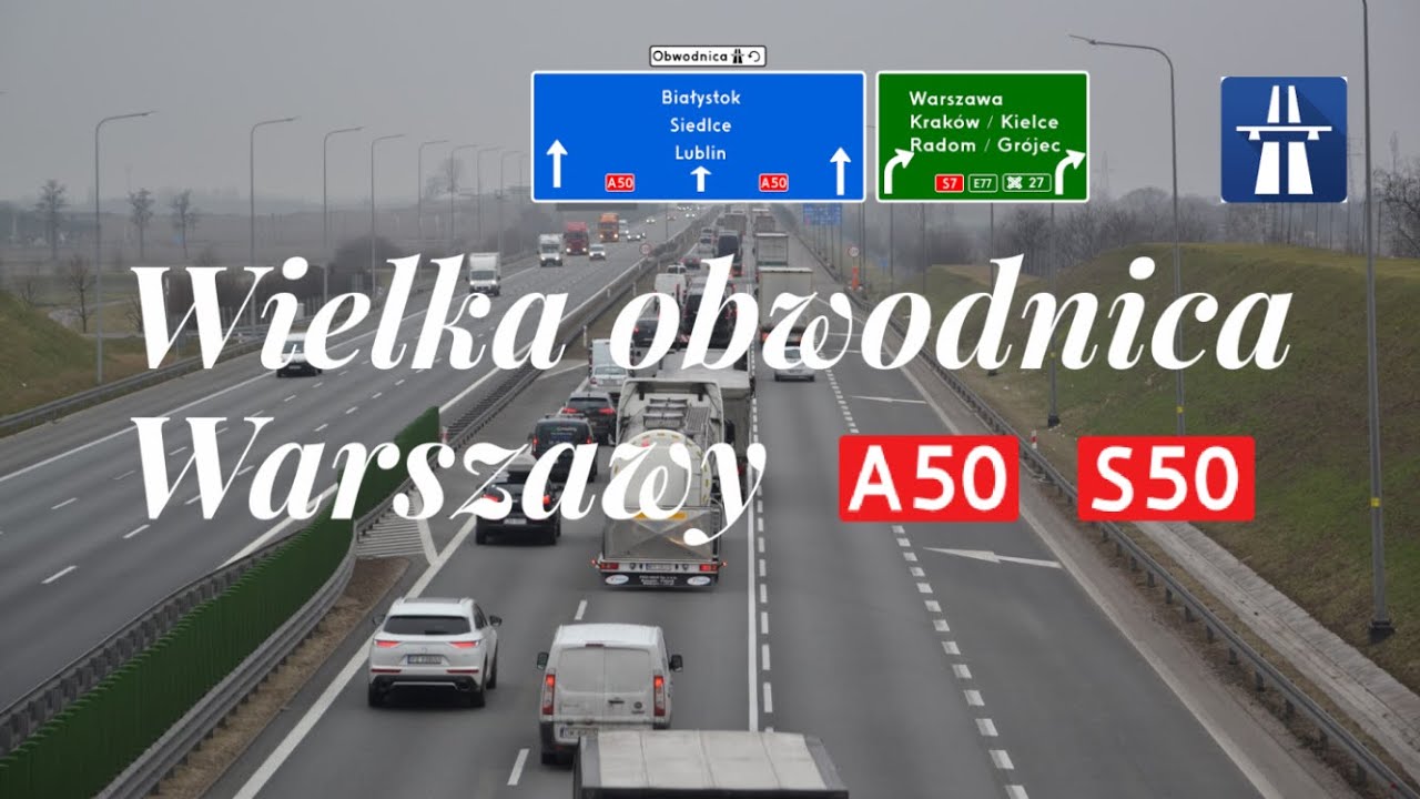 Большой объезд Варшавы - автомагистраль A50