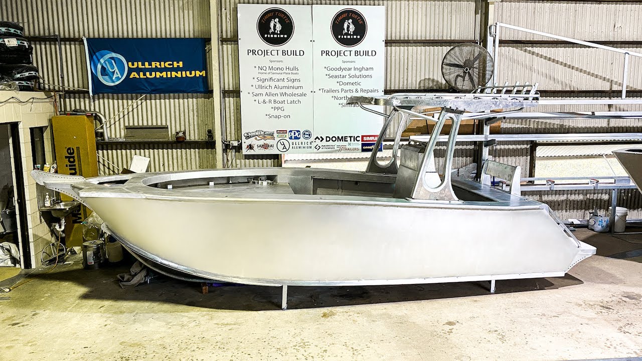 Hand Cut Aluminium Boat Build | Part 5