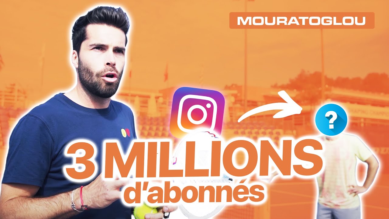 Je joue un joueur à 3 MILLIONS d'abonnés à la Mouratoglou Academy