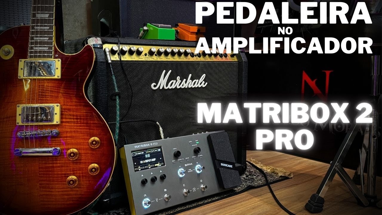 MATRIBOX 2 PRO no INPUT do AMPLI! FICA ANIMAL 🔥