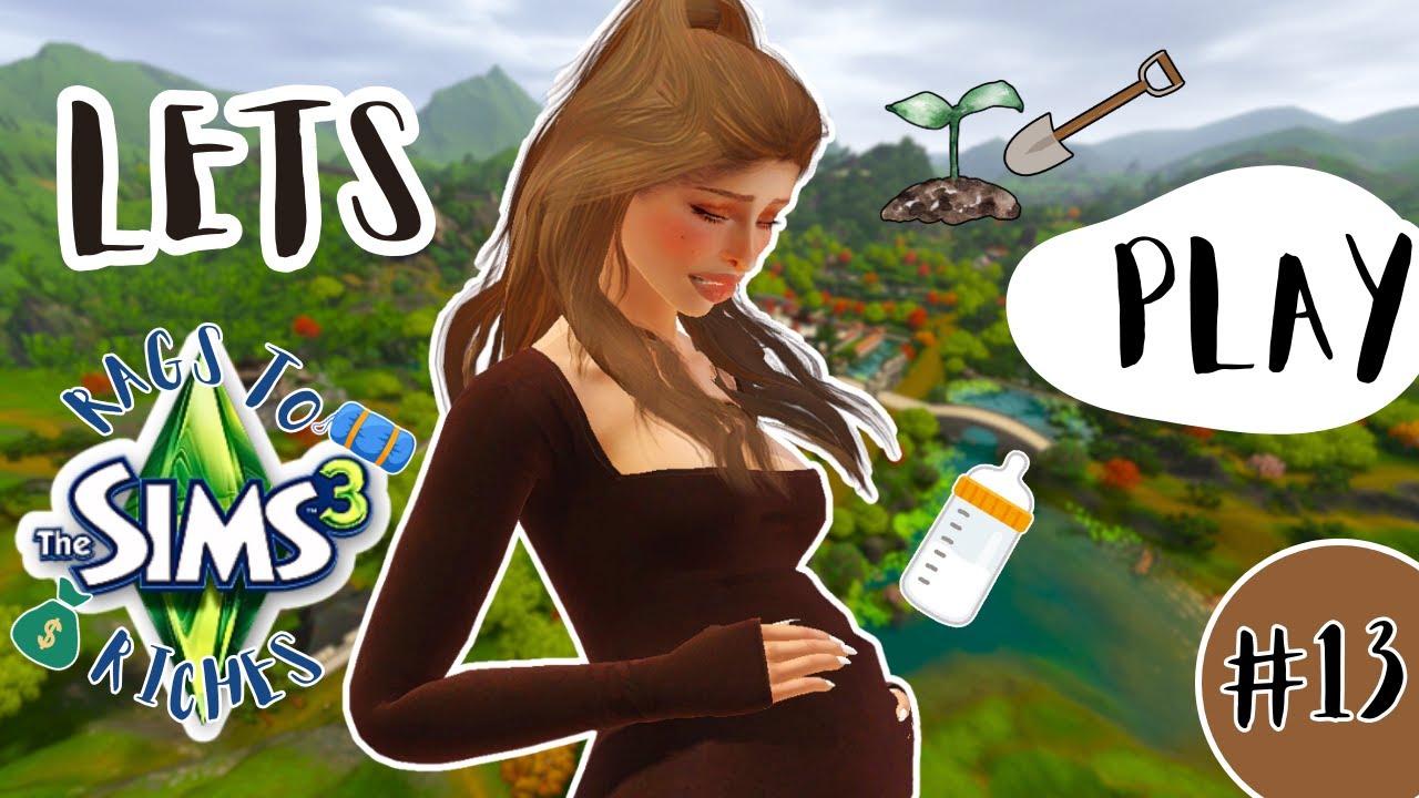 незапланированная беременность и мастер садоводства ˗ | The Sims 3: Из грязи в князи #13