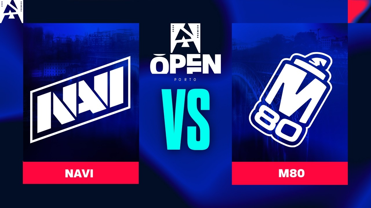 NAVI vs M80 - BLAST Open Porto 2026 - Full Counter-Strike Match VOD