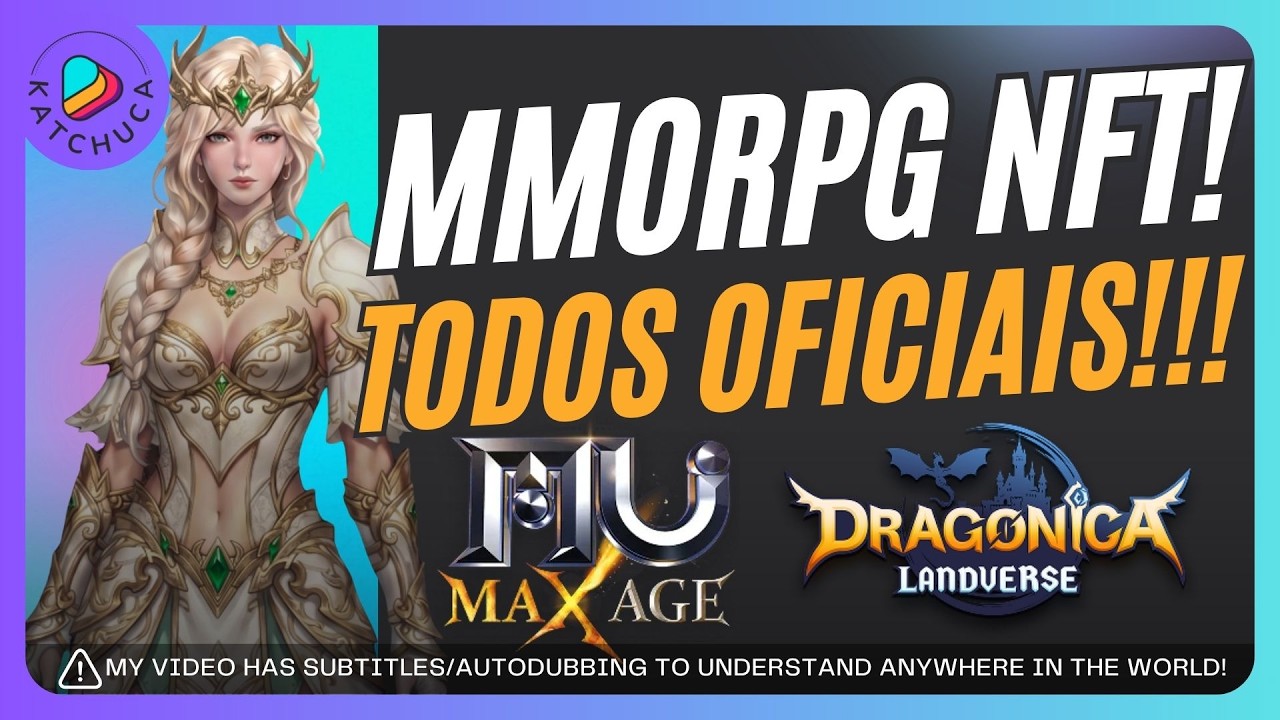 Novos MMORPG WEB3 Oficiais Chegando! MU Max Age e Dragonica Landverse