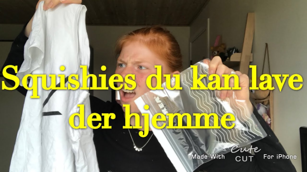 😱 Squishies du kan lave der hjemme 😱