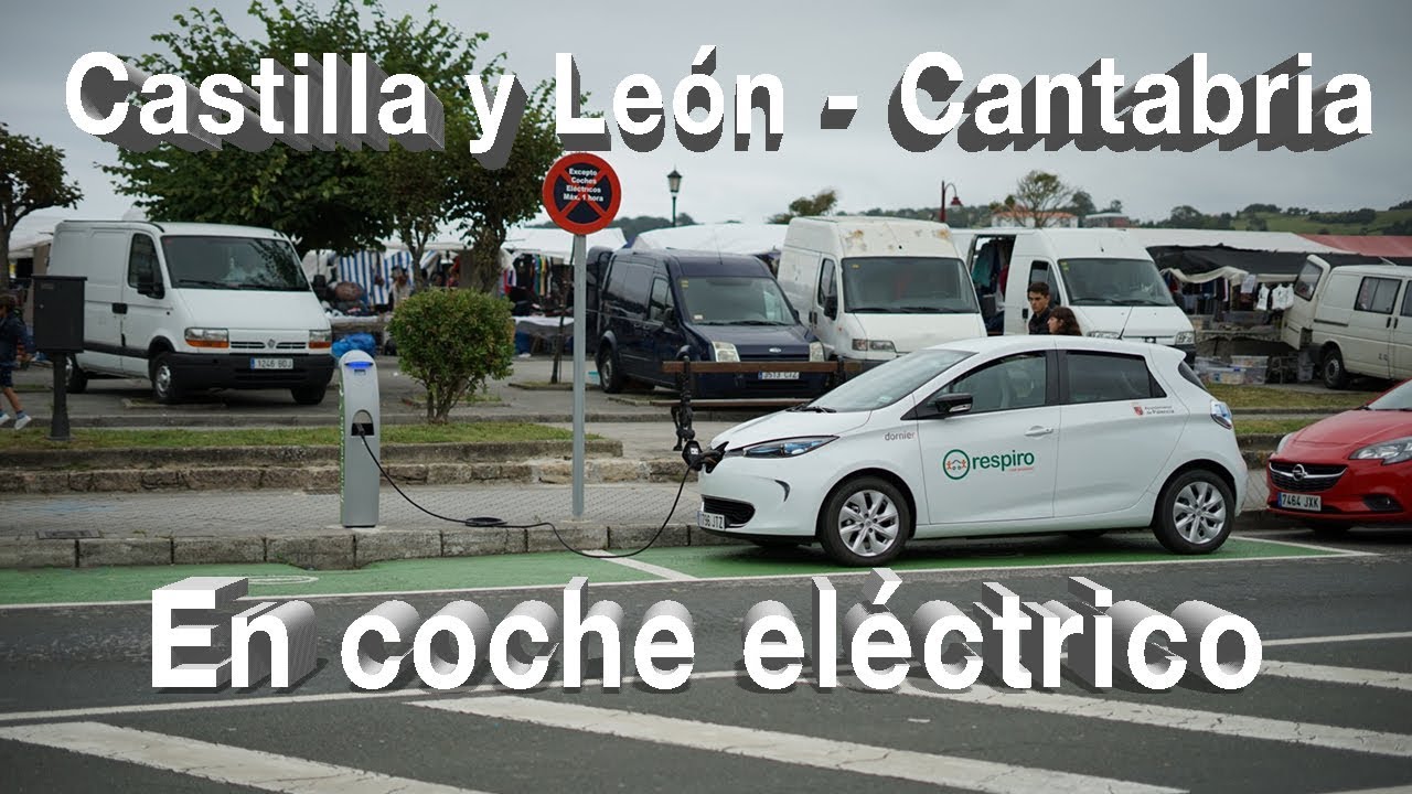 Viaje de Palencia a San Vicente en coche eléctrico Zoe R240