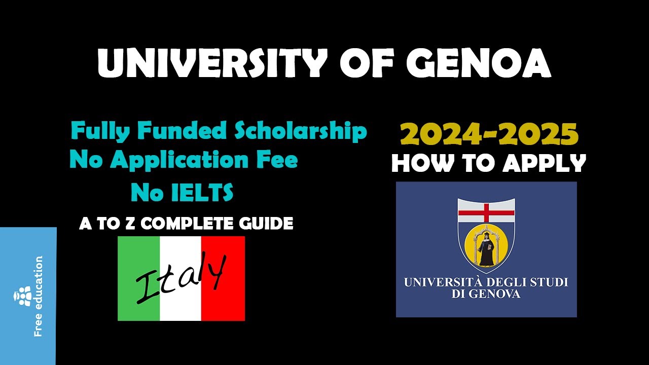 University of Genoa Italy | How to apply for University of Genoa | Complete Guide
