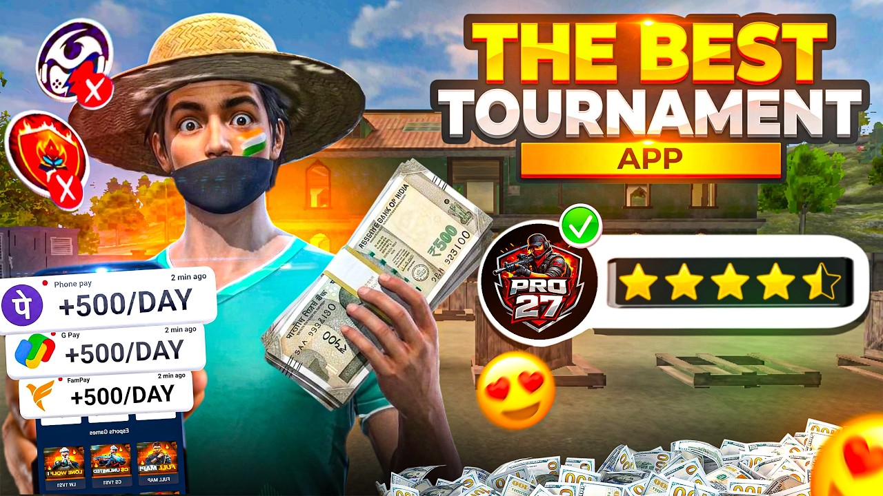 BEST TOURNAMENT APP FOR FREE FIRE 100% TRUSTED😍💯 | FREE FIRE BEST TOURNAMENT APP 2026 🤩