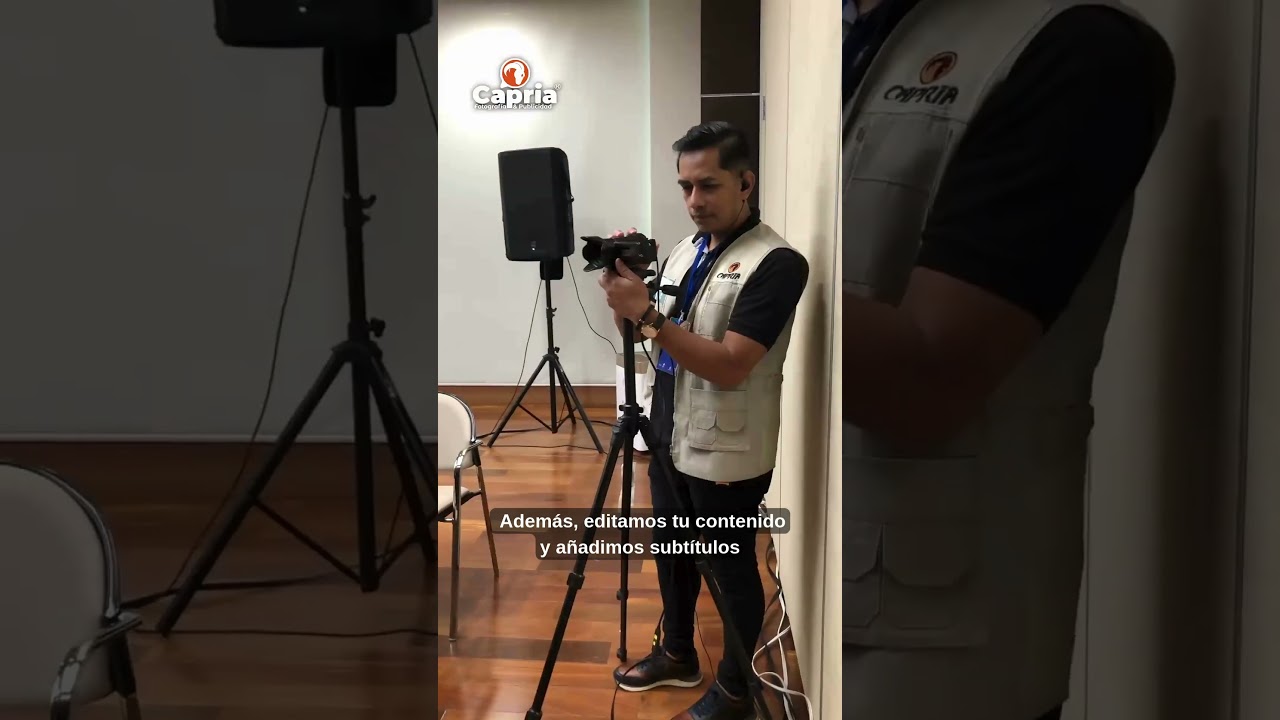 🎥 &iquest;Buscas grabar tus eventos con calidad profesional?