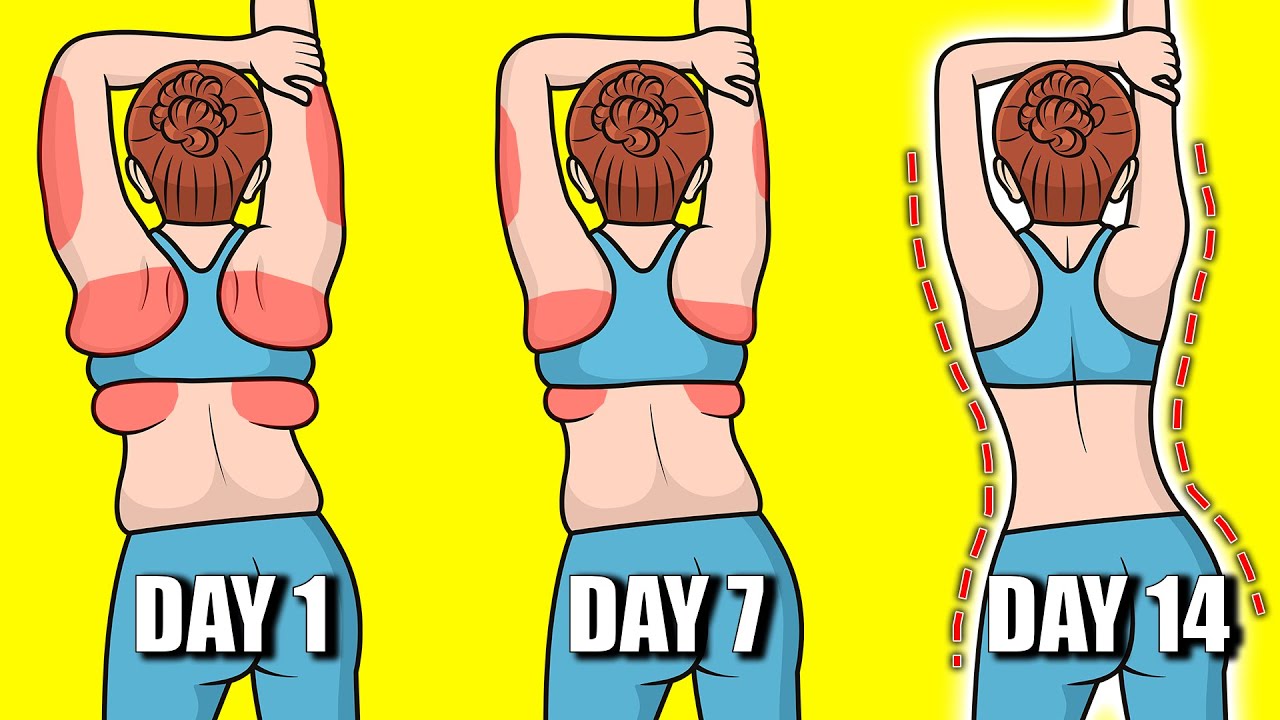 7 Min Gentle Standing Routine to Burn Back & Arms Fat FAST
