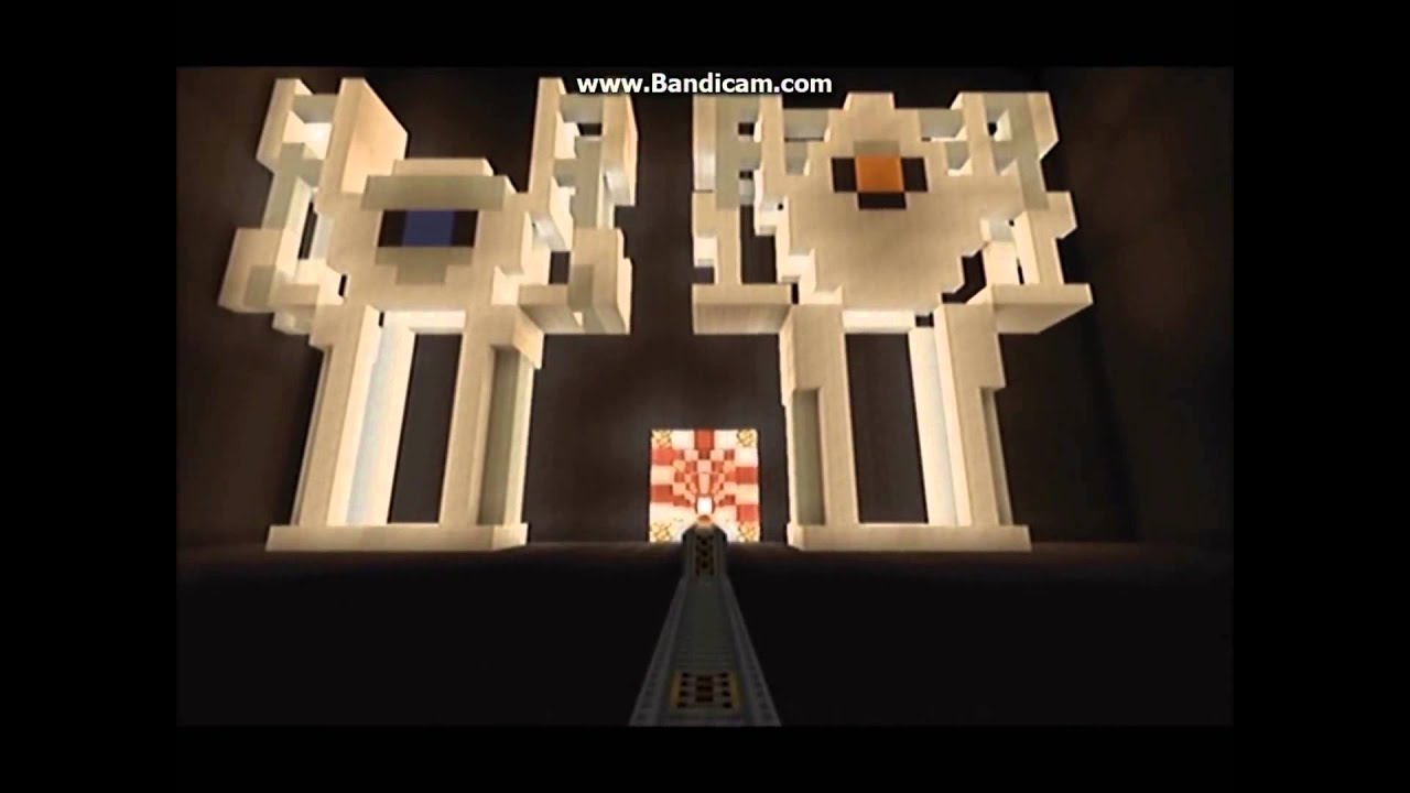 Portal 2   A Minecraft RollerCoaster XBOX