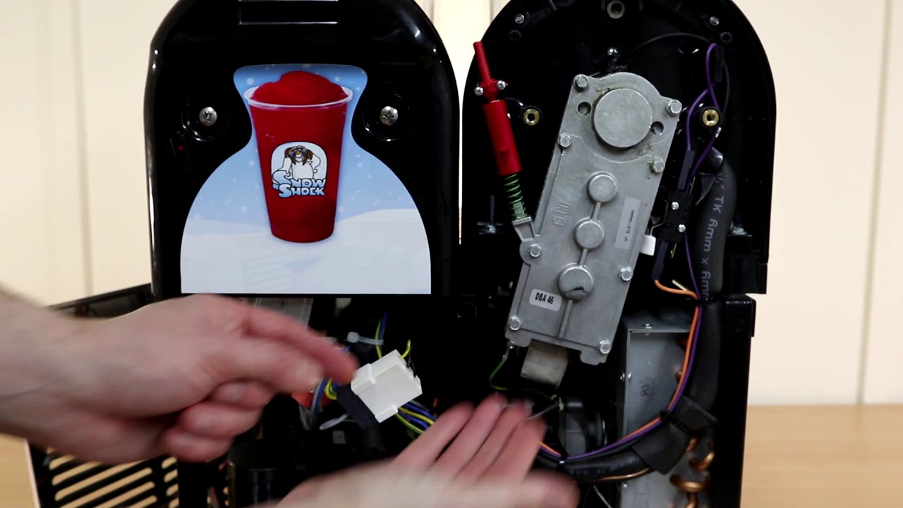 Slush Machine Fault/Repair - How to replace a Gear Motor (Compact)