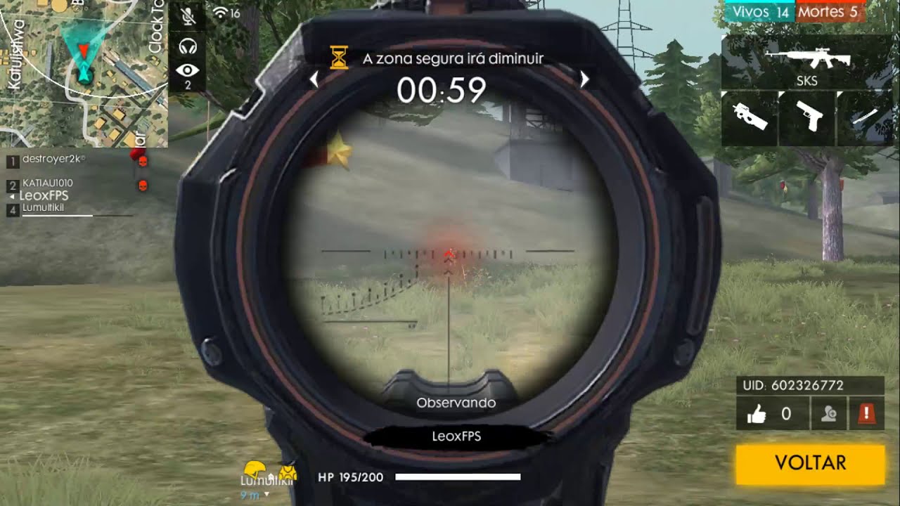 Primeira vez no free fire *MUITO ENGRACADO*