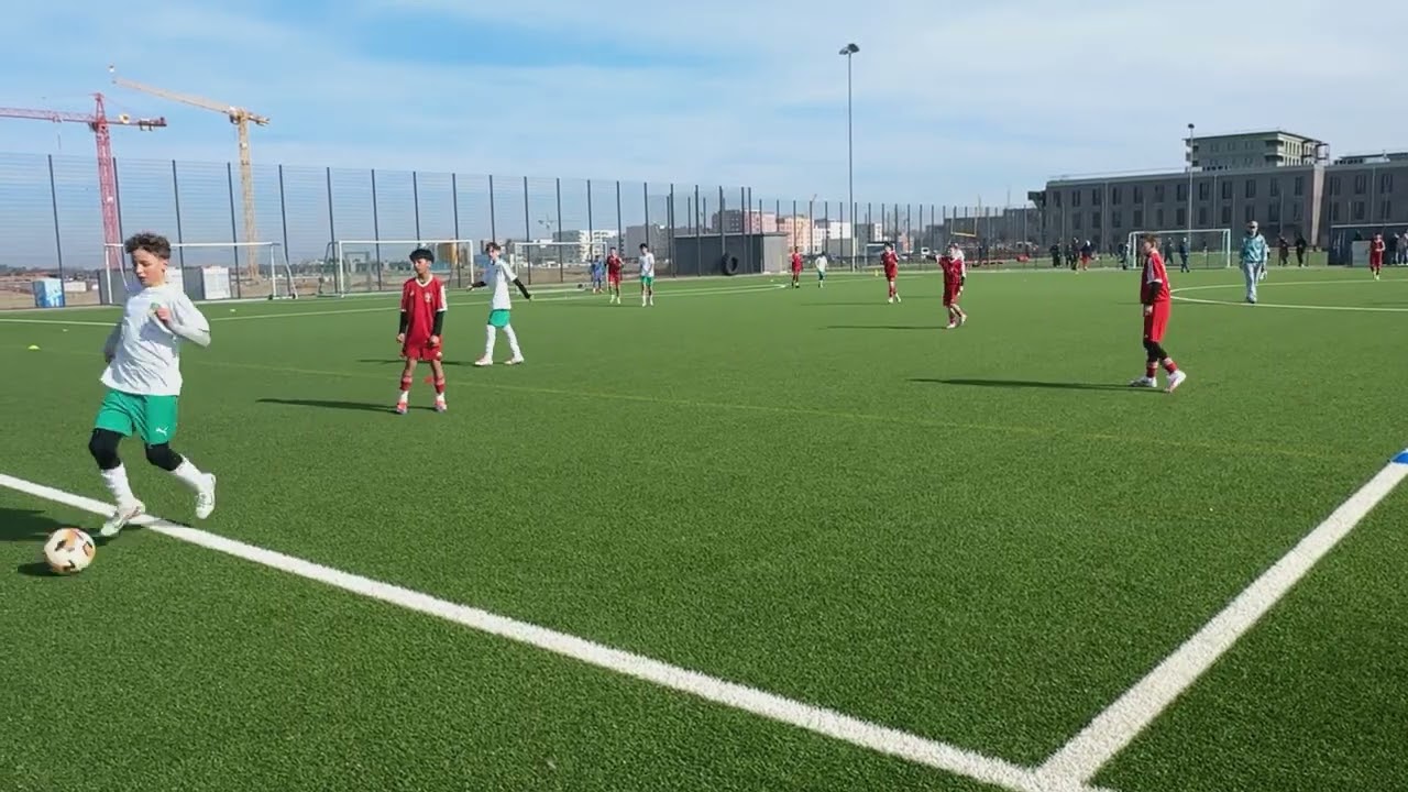 Fussbal talente Freiham U13 - TSV Milbertshofen U13 1-1 ( 1 Hälfte)