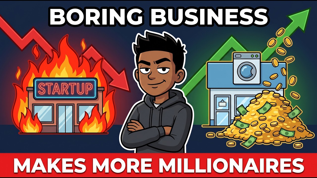 Why Boring Businesses Quietly Create More Millionaires Than Startups
