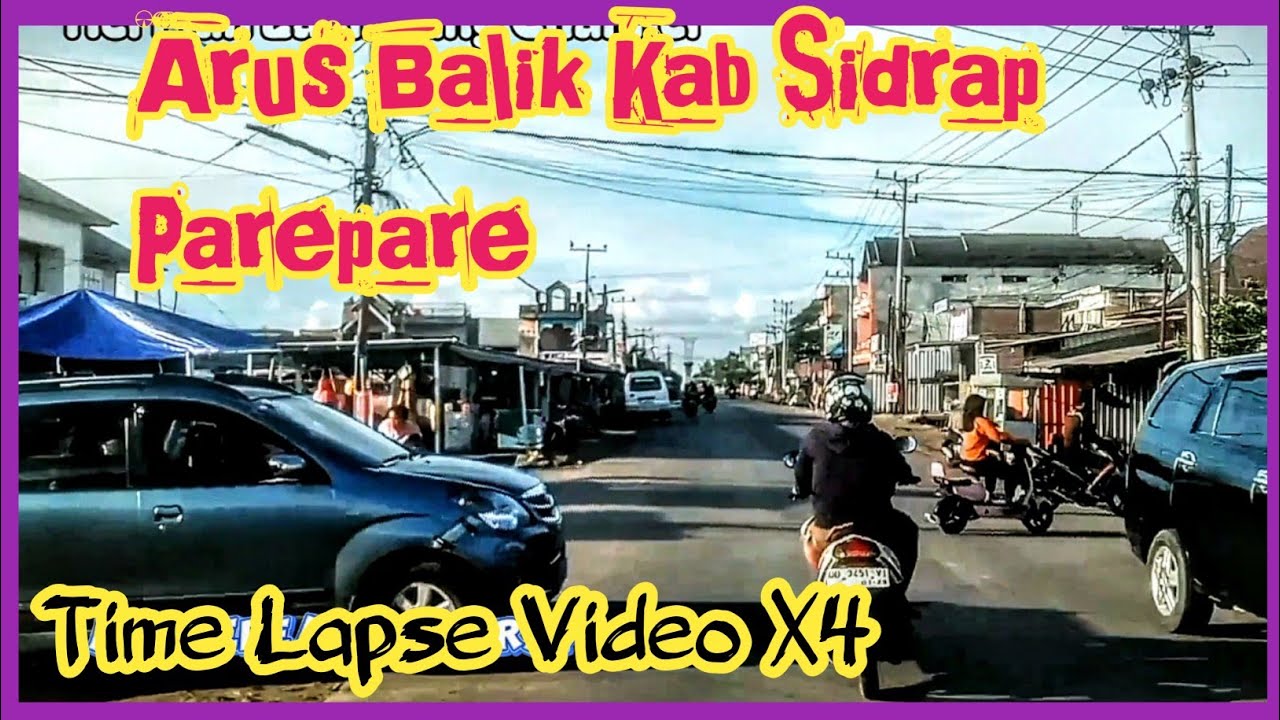 Arus balik dari kab Sidrap ke kota Parepare Sulawesi selatan #perjalanan #arusmudik2025 #arusbalik