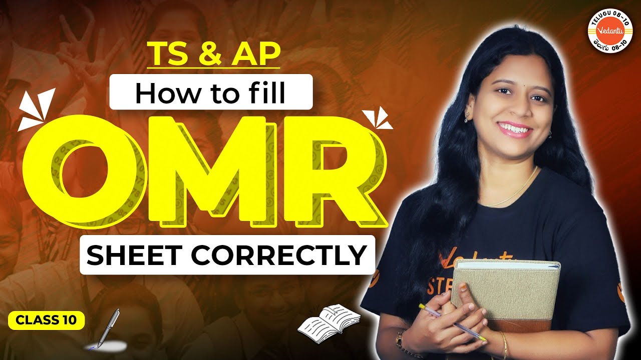 How to Fill OMR Sheet Correctly? | TS & AP | Class 10 | Sunaina Ma&rsquo;am ✍️✅