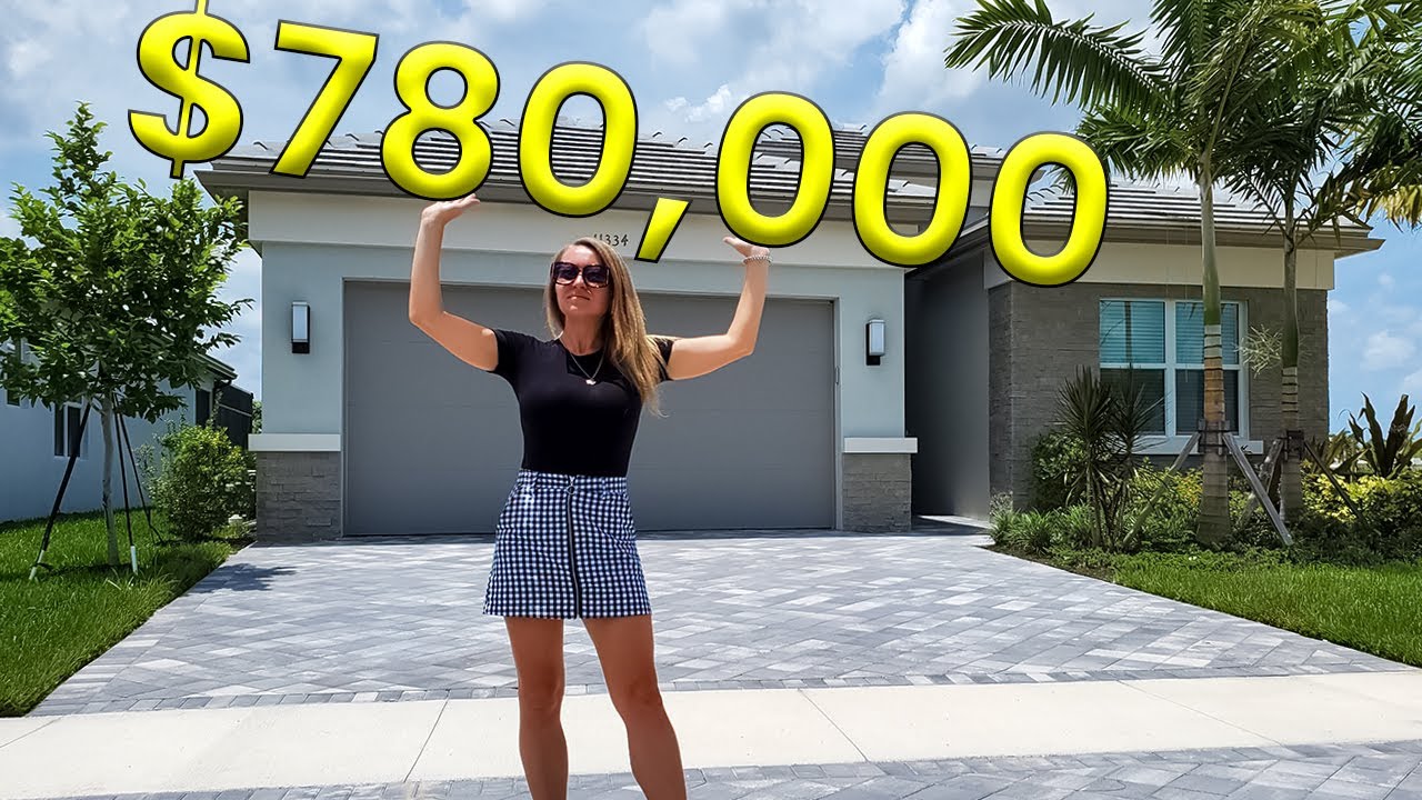 Inside a $780,000 New Construction House (FULL TOUR ) | Naples Florida Luxury Homes For Sale!