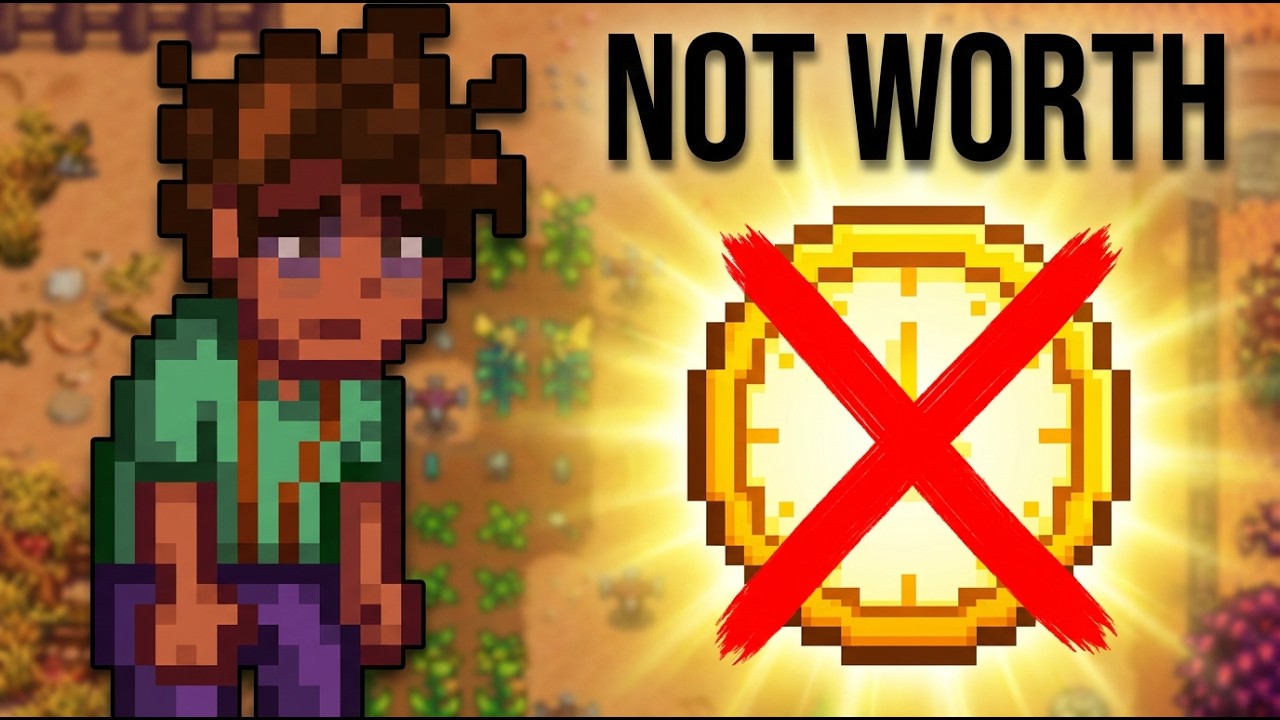 Stardew Perfection is a Waste of Time.