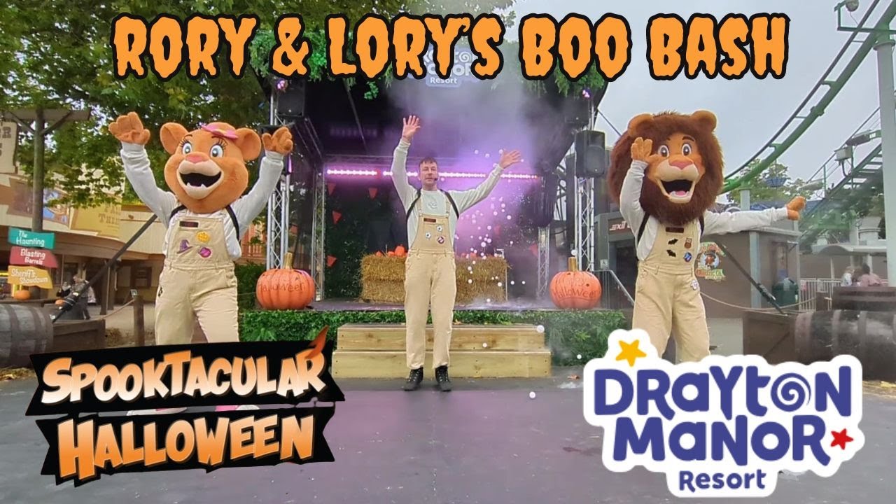 Rory and Lory's Boo Bash Spooktacular Halloween 2024 at Drayton Manor Resort