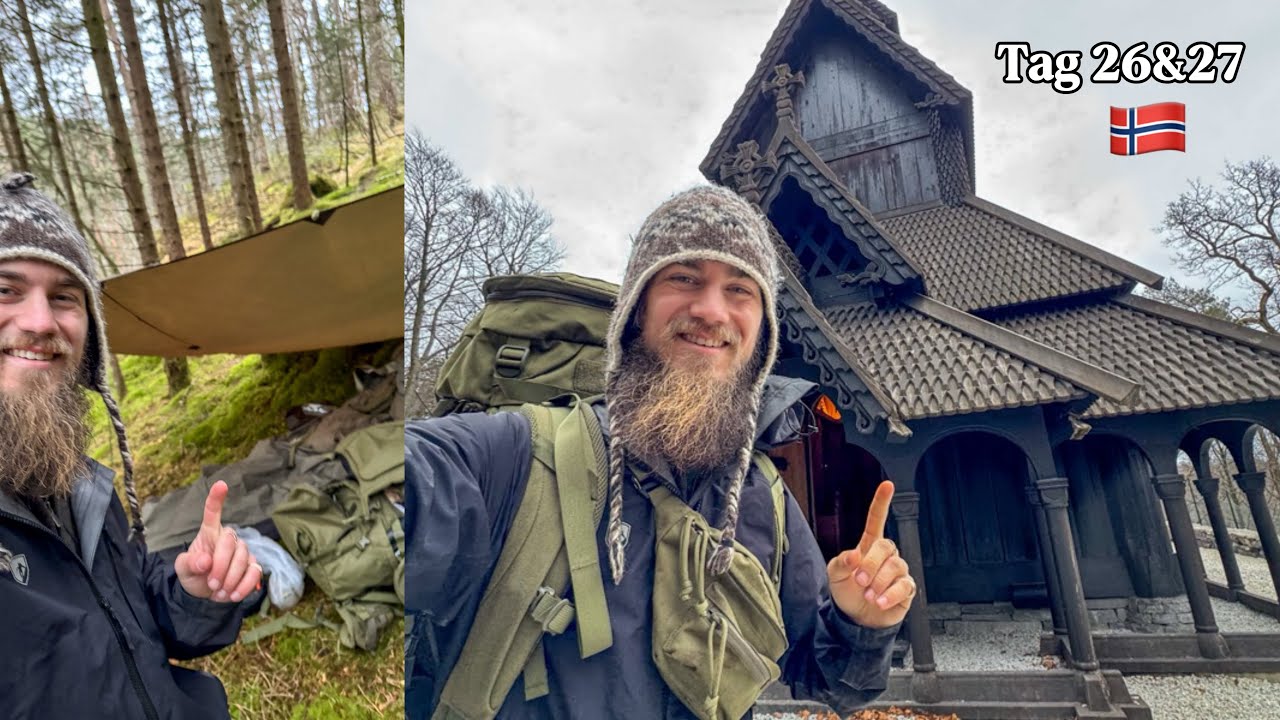 Zu Fu&szlig; durch Skandinavien - SPECIAL EXTENDED FOLGE - Schwerer Start in Norwegen