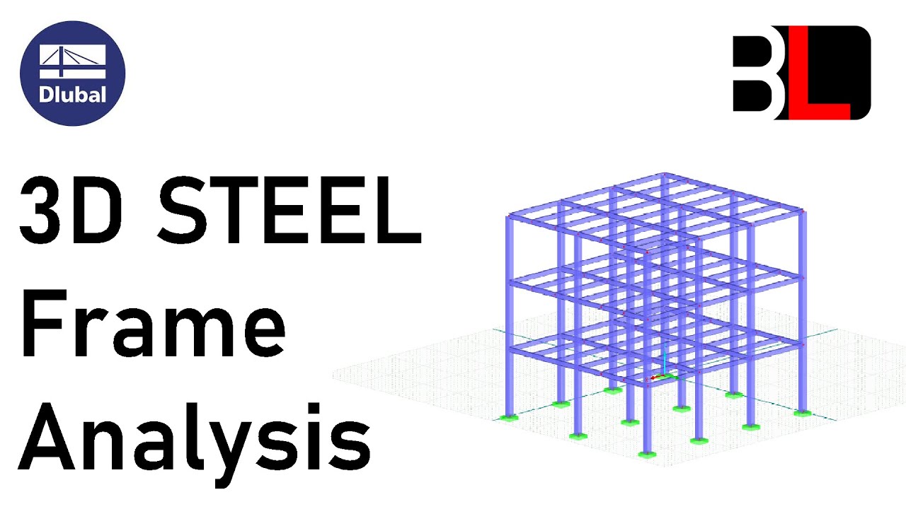 Analysis of Steel Structure in DLUBAL RFEM 5.23